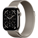 Смарт-часы Apple Watch Series 11 GPS + Cellular 42mm (корпус - натуральный титан, ремешок Milanese Loop натуральный титан, размер One Size)