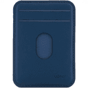 Кардхолдер uBear Split Find My MagSafe, экокожа, синий