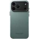 Чехол-накладка Native Union Active Case для iPhone 18 Pro Max, экокожа/полиуретан/микрофибра, зеленый сланец