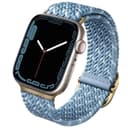 Ремешок Uniq Aspen для Apple Watch 41mm, нейлон, синий