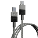 Кабель VLP NEO Phantom USB-C / USB-C, 100Вт 1,5м, серый