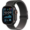 Смарт-часы Apple Watch Ultra 2 GPS + Cellular 49mm (корпус - черный титан, ремешок Milanese Loop черный, размер M)