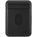Кардхолдер uBear Split Find My MagSafe, экокожа, черный