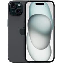 Смартфон Apple iPhone 15 Plus nano SIM+eSIM 256GB, темная ночь (Black) - 0