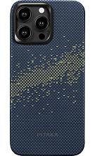 Чехол-накладка Pitaka StarPeak MagEZ 4 Milky Way Galaxy для iPhone 15 Pro, арамид (кевлар) - 0