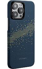 Чехол-накладка Pitaka StarPeak MagEZ 4 Milky Way Galaxy для iPhone 15 Pro, арамид (кевлар) - 2