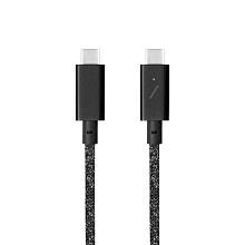 Кабель Native Union USB-C / USB-C, 100Вт 2,4м, черный - 1