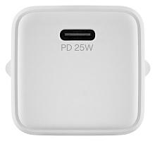 Зарядное устройство сетевое uBear Bridge GaN, 25Вт, белый - 2