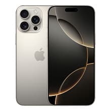 Смартфон Apple iPhone 16 Pro Max nano SIM+eSIM 256GB, натуральный титан (Natural Titanium) - 0