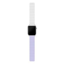 Ремешок uBear Mode для Apple Watch 38mm/40mm/41mm, S/M, силикон, лавандовый/белый - 2