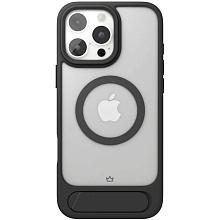 Чехол-накладка VLP Reels Case для iPhone 16 Pro, поликарбонат, черный - 0