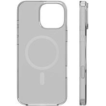 Чехол-накладка VLP Puro Case для iPhone 16 Pro Max, поликарбонат, прозрачный - 1