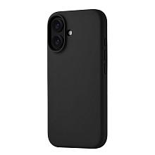 Чехол-накладка uBear Touch Mag Case для iPhone 16, силикон, черный - 0