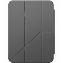 Чехол-книжка Uniq Camden Click для iPad Pro 13″ (2024), поликарбонат, серый - 1