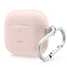 Чехол Elago Silicone Hang case розовый, для AirPods 4/4 ANC - 0