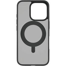 Чехол-накладка uBear Сlip 360 для iPhone 16 Pro, поликарбонат, черный - 0