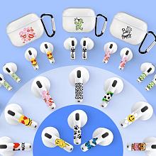 Чехол и наклейки Asynora STOP, для AirPods 4/4 ANC - 2