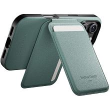 Кардхолдер Native Union Active Wallet Stand MagSafe, экокожа, зеленый - 2