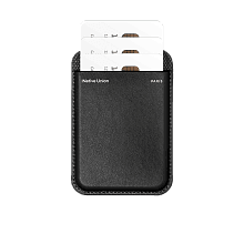 Кардхолдер Native Union (RE)Classic MagSafe, полиуретан, черный - 2