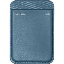 Кардхолдер Native Union (RE)Classic MagSafe, полиуретан, синий - 0