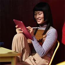 Планшет 2025 Apple iPad 11″ (A16, 128GB, Wi-Fi + Cellular, голубой) - 3