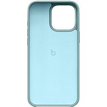 Чехол-накладка Beats MagSafe для iPhone 16 Pro Max, пластик, голубой - 2
