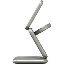 Зарядное устройство беспроводное Magssory Fold Pro 3 в 1, 23Вт, титан - 3