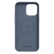 Чехол-накладка Magssory CLT029 для iPhone 16 Pro Max, экокожа, кобальт - 1