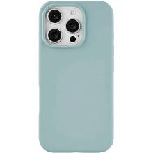 Чехол-накладка uBear Touch Mag Case для iPhone 16 Pro, силикон, мятный - 0