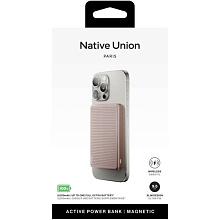Внешний аккумулятор Native Union Active Magnetic 5000 мАч, абрикосовый - 3