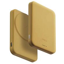 Внешний аккумулятор Uniq Lyden Lexa 5000 мАч, желтый - 0