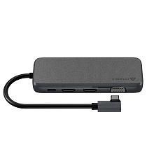Адаптер мультипортовый Lyambda Slim Aluminum LC130, 9 в 1, серый - 3