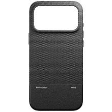 Чехол-накладка Native Union CLASSIC для iPhone 17 Pro Max, экокожа, черный - 0