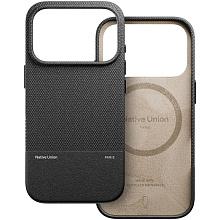 Чехол-накладка Native Union CLASSIC для iPhone 17 Pro, экокожа, черный - 3