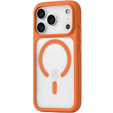 Чехол-накладка uBear Shade для iPhone 17 Pro, полиуретан, оранжевый - 1