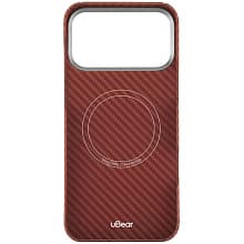 Чехол-накладка uBear Supreme для iPhone 17 Pro Max, кевлар, оранжевый - 1