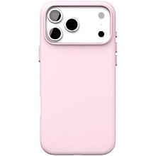 Чехол-накладка VLP Aster Pro для iPhone 17 Pro Max, силикон, розовый - 0