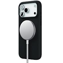 Чехол-накладка VLP Aster Pro для iPhone 17 Pro Max, силикон, черный - 2