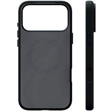 Чехол-накладка VLP Aster Pro для iPhone 17 Pro Max, силикон, черный - 3