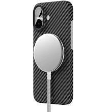 Чехол-накладка VLP Kevlar Case для iPhone 17, кевлар, черный - 2