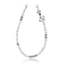 Ремешок-цепочка PYNANA Fortune Snake серебристый - 0