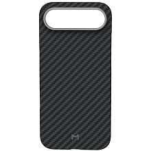 Чехол-накладка Magssory Aramid Frame для iPhone Air, кевлар, черный - 0