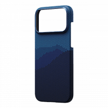 Чехол-накладка Pitaka Ultra-Slim для iPhone 17 Pro Max, кевлар, синий горизонт - 2