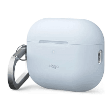 Чехол Elago Silicone Hang голубой, для AirPods Pro 3 - 0
