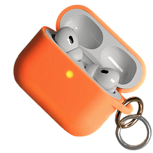 Чехол VLP Charm Case оранжевый, для AirPods Pro 3 - 0