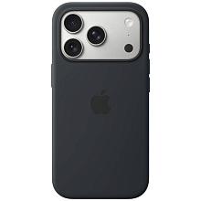 Чехол-накладка Apple Silicone Case для iPhone 17 Pro, силикон, черный - 0