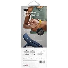 Ремешок Uniq FLUO для Apple Watch 40mm/41mm/42mm/44mm/45mm/46mm/49mm, силикон, черный - 3