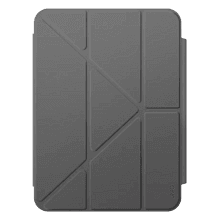 Чехол-книжка Uniq Camden Click для iPad Air 13″ (2024), поликарбонат, серый - 1