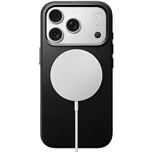 Чехол-накладка Nomad Traditional Leather Case для iPhone 17 Pro, кожа, черный - 2