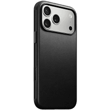 Чехол-накладка Nomad Modern Leather Case для iPhone 17 Pro, кожа, черный - 1